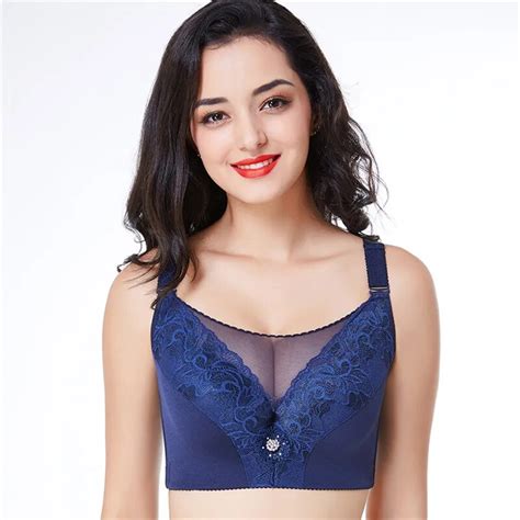 Woman F Large Cup Push Up Bra Lace Plus Size Bras For Women Sexy