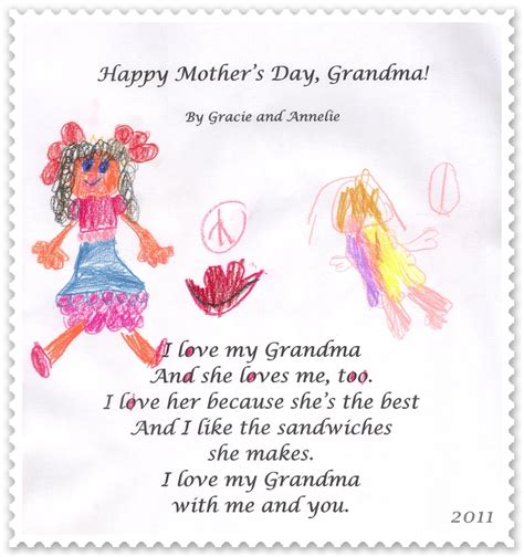 Grandma Mothers Day Poems