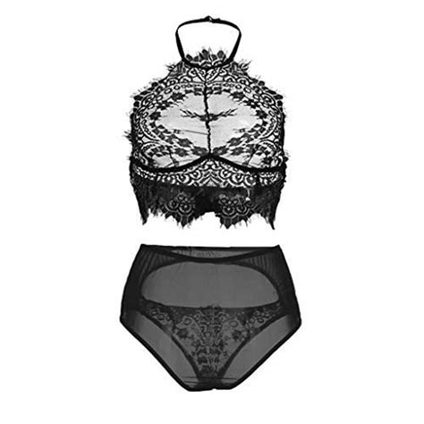 Buy Women Sexy Lingerie Set Two Piece Lace Bra And Panty Set Babydoll