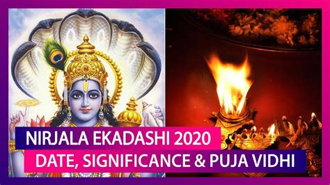 Nirjala Ekadashi 2020 Date Significance And Puja Vidhi Of The Strict