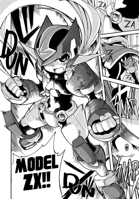 Some Lovely Mega Man Zx Manga Previews The Mega Man Network