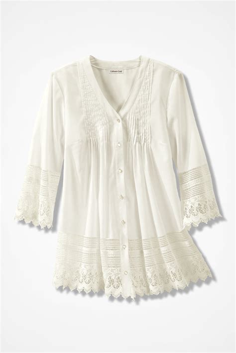 Welcome to the official facebook page of 'weetnow designer blouses'. Gracious Lace Blouse - Coldwater Creek