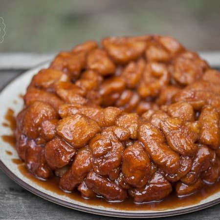 Refrigerated biscuits with cinnamon bake in a tube pan. Granny's Monkey Bread is a sweet, gooey, sinful treat that ...