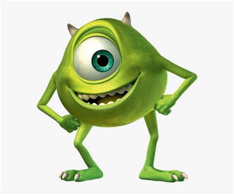 Mike From Monsters Inc Mike Wazowski Png Image Transparent Png Free