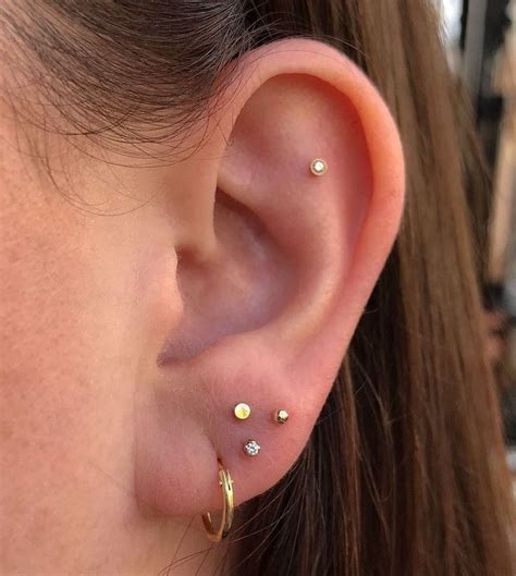 Pin By Victoria Alldredge On Bling Unique Ear Piercings Three Ear Piercings Ear Jewelry