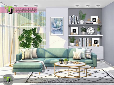 The Sims Resource Mist Living Room Decor