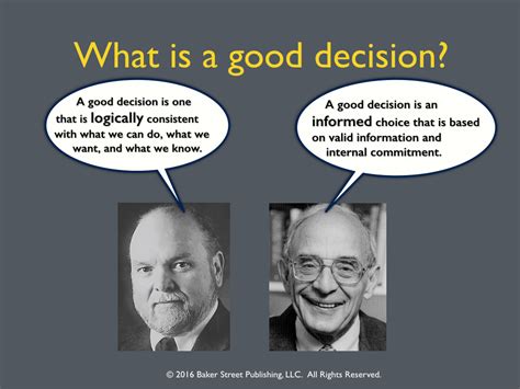 Decision Engineering 1.0: What is a good decision? - Decision Coaching