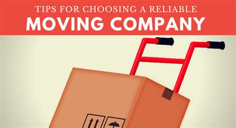 Tips For Choosing A Reliable Moving Company Taylors