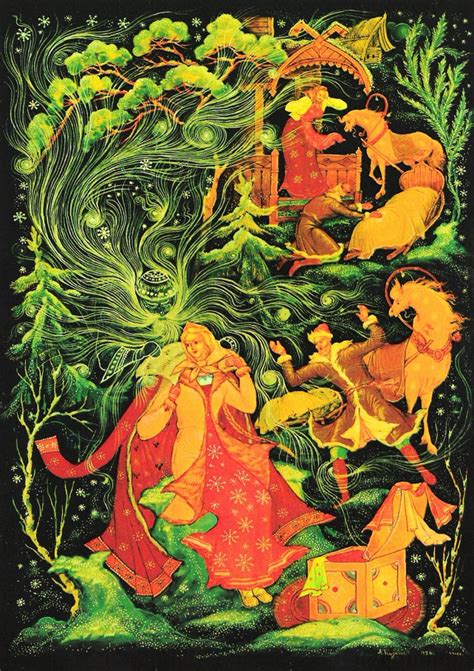 Russian Folk Art Folklore Art Fairy Tales