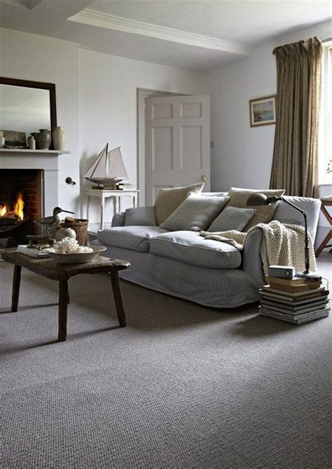 Grey Living Room Carpet Modern House