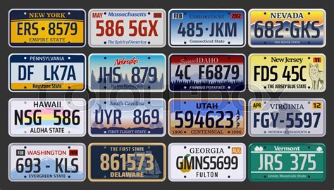 California License Plate Vector At Collection Of