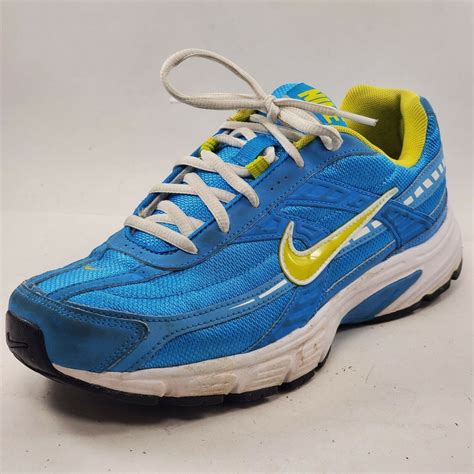 Nike Initiator Blue Yellow Running Sneakers Shoes Woman Athletic Gym