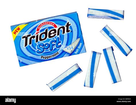 Trident Chewing Gum Stock Photo Alamy