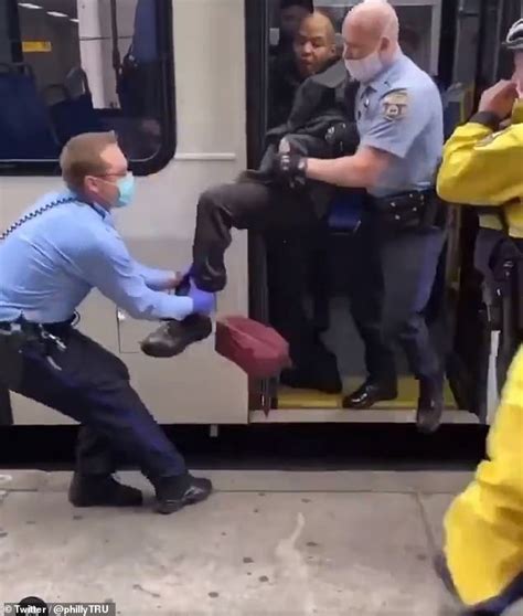 Horrifying Video Shows A Black Man Dragged Off A Philadelphia Bus By