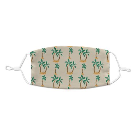 Palm Trees Kids Cloth Face Mask Personalized Youcustomizeit