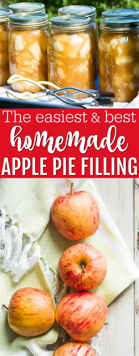 Canning Easy Apple Pie Filling Recipe For Pies Crisps And Pancakes