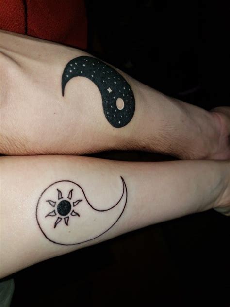 Yin Yang Couple Tattoos Couple Tattoos Get A Tattoo Tattoos