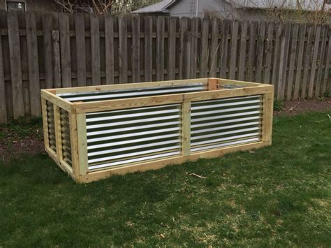 Our corrugated metal garden beds are made from 100% recyclable steel material. Galvanized steel raised garden bed | Raised garden beds ...