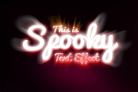 Download Spooky Text Effect PSD - GraphicsFuel