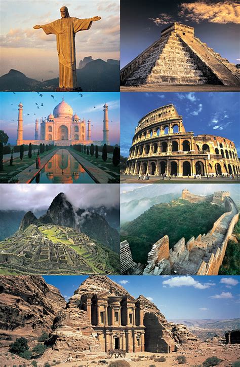 Of the original seven wonders of the world, only one — the great pyramids of giza — still exists. The 7 New Wonders Of The World - 1500pc Jigsaw Puzzle by ...