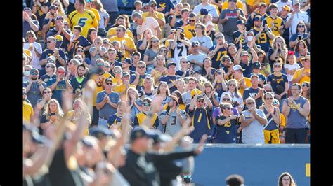 Watch West Virginia Football Fans Brawl In The Stands During Virginia