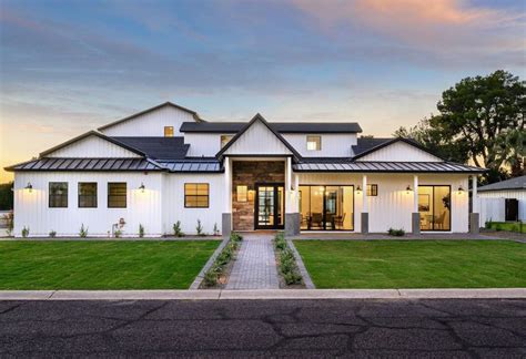 The Top Best Modern Farmhouse Exterior Ideas Exterior Home Design