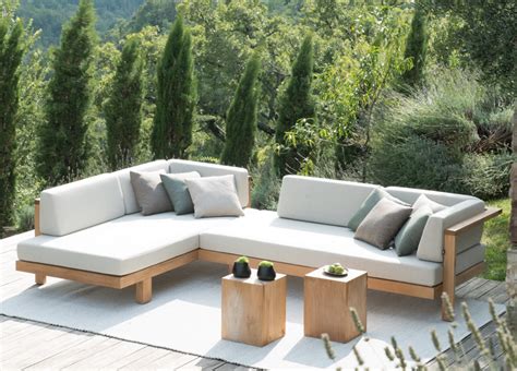 Tribu Pure Corner Garden Sofa Tribu Furniture At Go Modern