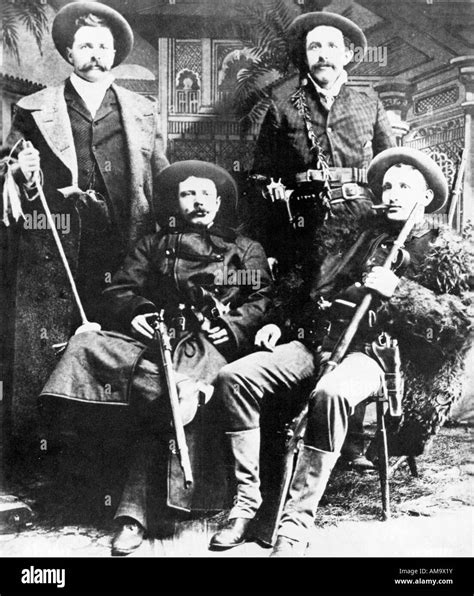The James Gang Studio Portrait Of The Notorious Outlaws C 1870 Cole