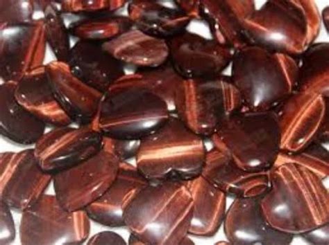 Red Tiger Eye Heart Shap At Rs 15 Gram Tigers Eye Stone In Jaipur