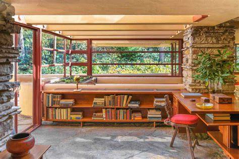 Falling Water Interior Frank Lloyd Wright Two Birds Home