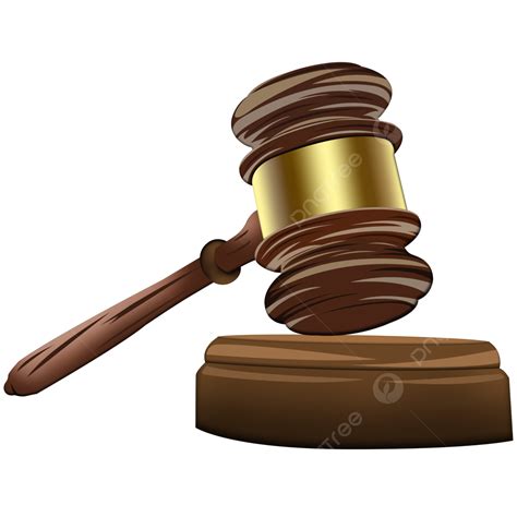 International Justice Day Png Picture Brown Judge Hammer For