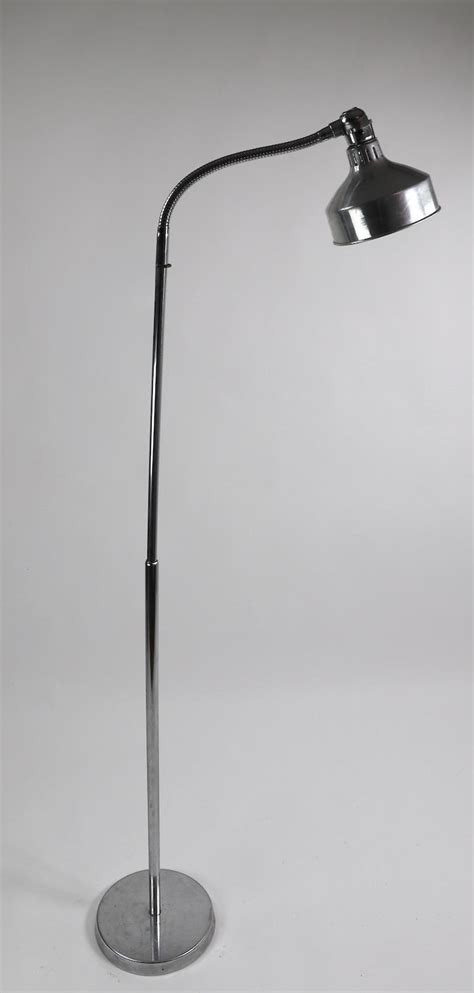 Get the best deal for gooseneck floor lamps from the largest online selection at ebay.com. Chrome Industrial Gooseneck Floor Lamp by Ajusco For Sale ...