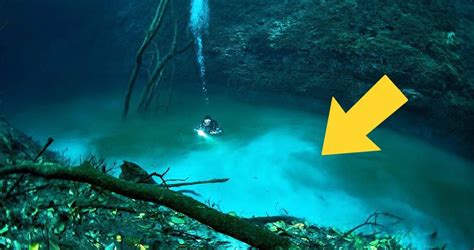 This Diver Discovered A New Riverunder Water Underwater River