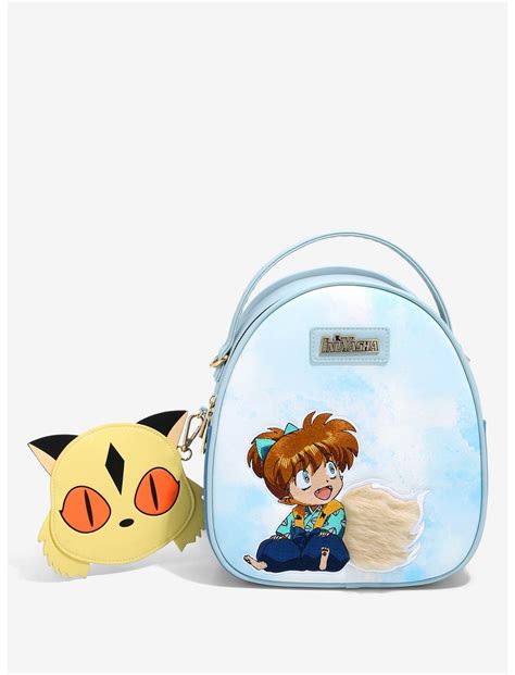 Inuyasha Shippo Clouds Convertible Mini Backpack And Coin Purse