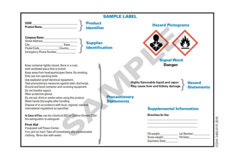 In this article, you will learn how to create two types of labels: What Is MSHA's HazCom And How Is It Different From GHS? | MSHA University