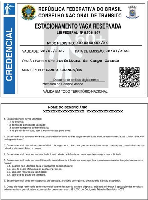 Credencial de estacionamento para idosos agora é emitida on line AARB