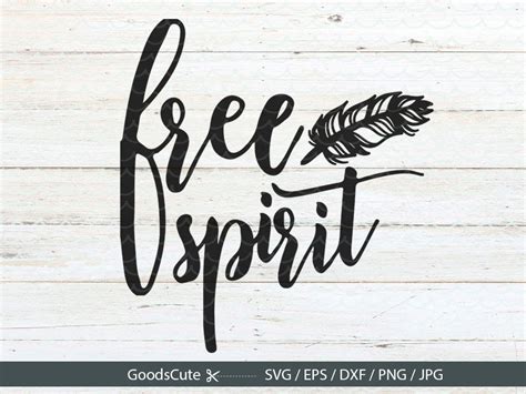 Free Spirit Svg Feather Svg Tribal Svg Heat Transfer File Clip Etsy
