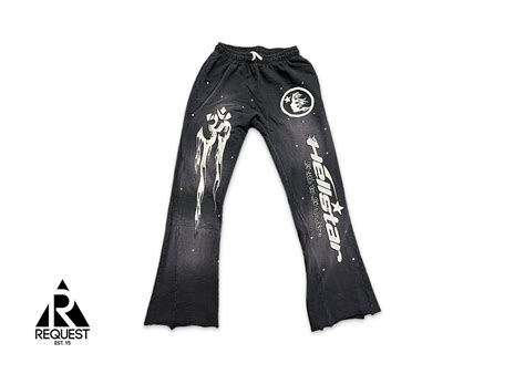 Hellstar Flare Sweatpants Black Path To Paradise Request