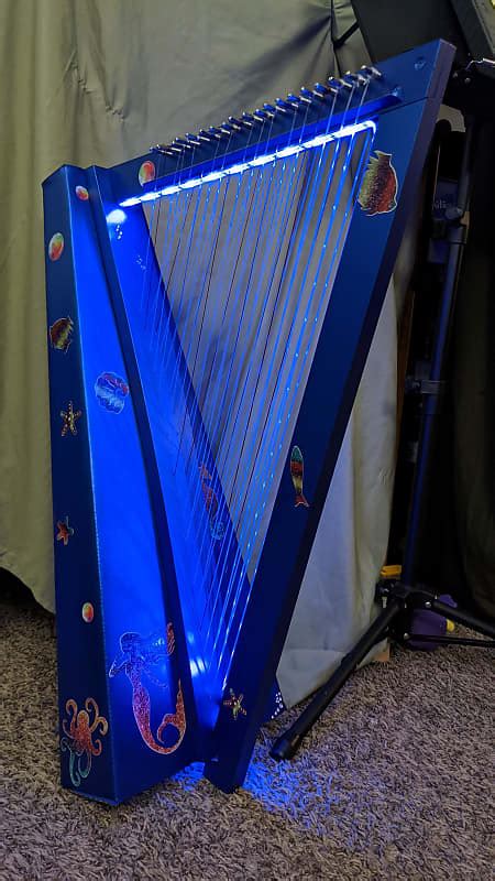 Waring Double Strung Cardboard Harp Reverb