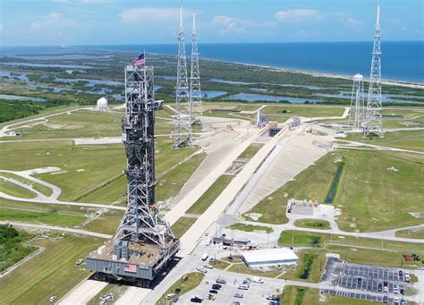 Sls Mobile Launcher Arrives At Pad 39b Spaceref