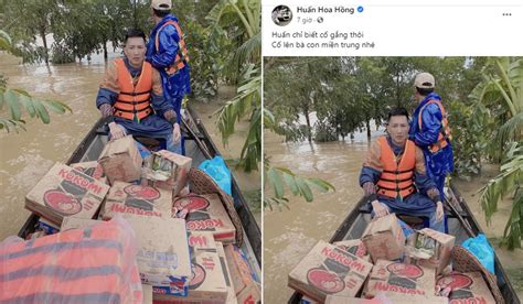 Huấn hoa hồng bán sách bất hợp pháp. Xôn xao ảnh Huấn Hoa Hồng đi cứu trợ miền Trung, CĐM chỉ ...