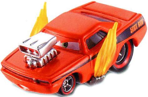 Disney Pixar Cars Series 3 Snot Rod With Flames 155 Diecast Car Mattel