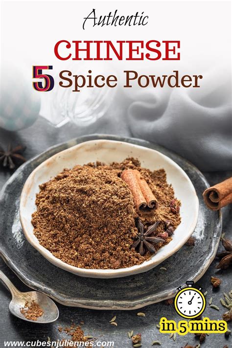 Chinese Five Spice Powder Recipe Cubes N Juliennes Recipe Spice