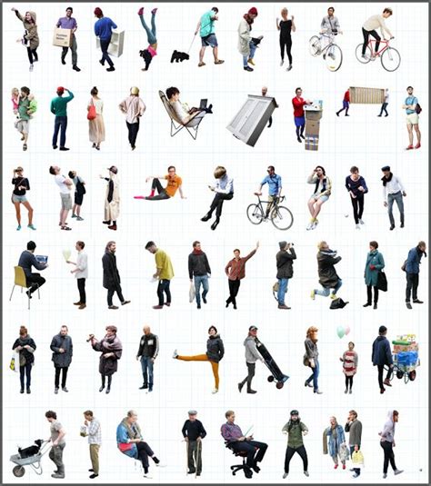 Cut Out People People Cutout Cut Out People Autocad Architecture