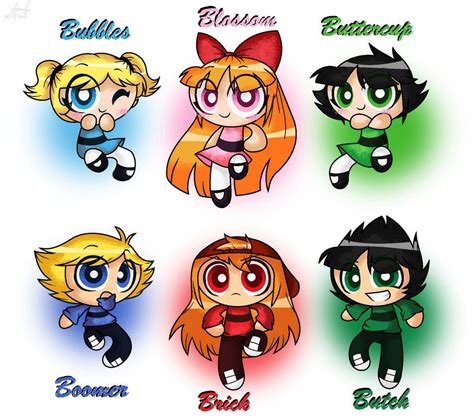 Ppg And Rrb By Allyszarts On Deviantart Powerpuff Girls Anime