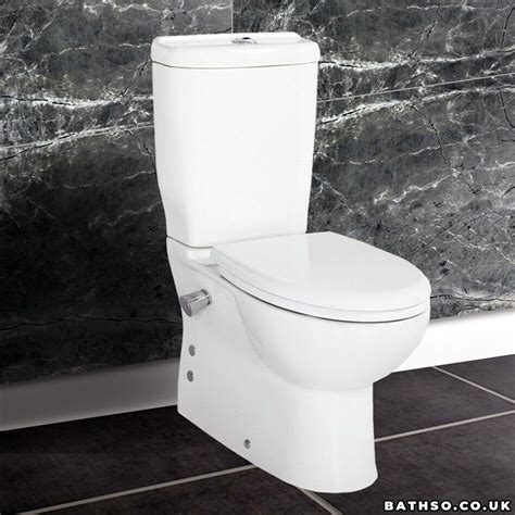 Creavit Sedef Close Coupled Combined Bidet Toilet Integrated Onoff Valve