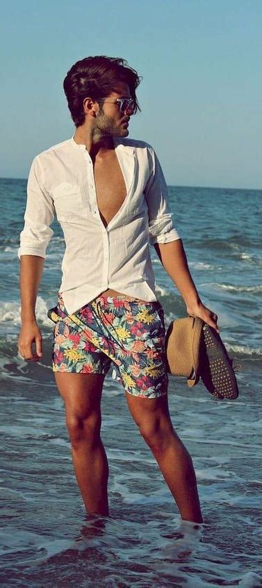 Beach Style Inspiration For Men This Vacation Mens Summer Fashion