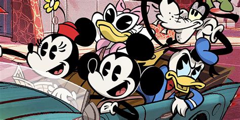 Disney Debuts Key Art From Mickey Mouses New Series Exclusive
