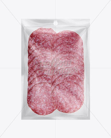 Download Download Plastic Vacuum Bag W/ Sliced Classic Salami ...