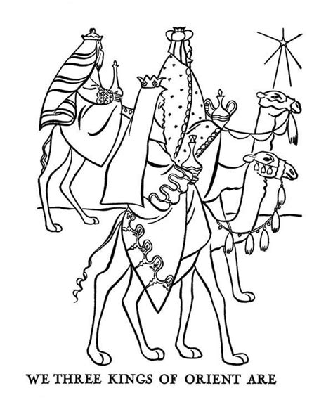 Mandala coloring sheet for christmas. Journey Of Three Kings Bible Christmas Story Coloring Pages : Best Place to Color